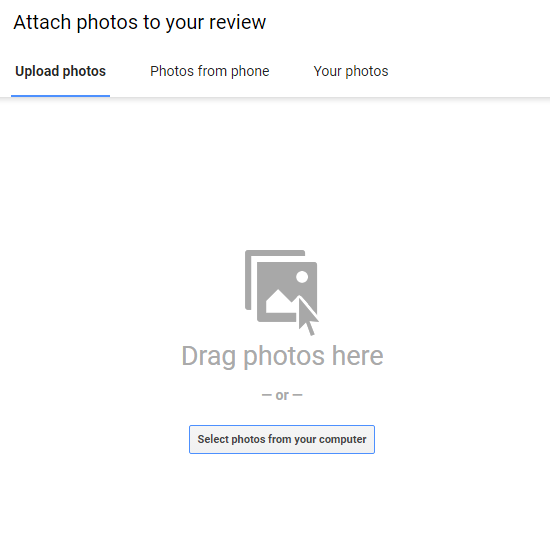 Attach the Photos of Your Tour